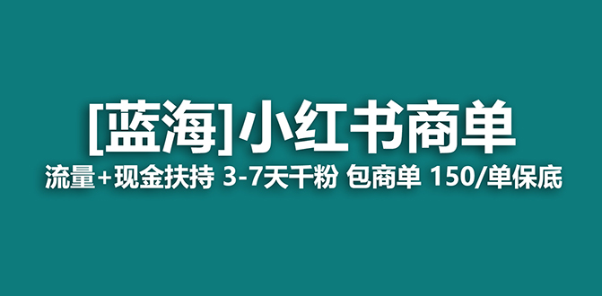 （8790期）【蓝海项目】小红书的商单！持续稳定 7天转现 商单一口价包就业 轻轻松松月入了万