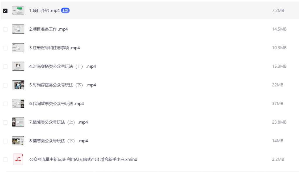 图片[1]-【2025.1.1】公众号流量主AI写作玩法，利用AI无脑式产出，适合新手小白-付付项目网