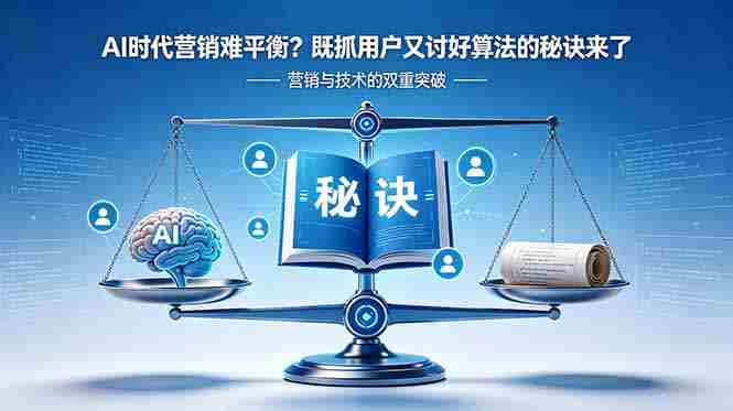 （18600期）AI时代营销难平衡？既抓用户又讨好算法的秘诀来了【原创双语字幕】