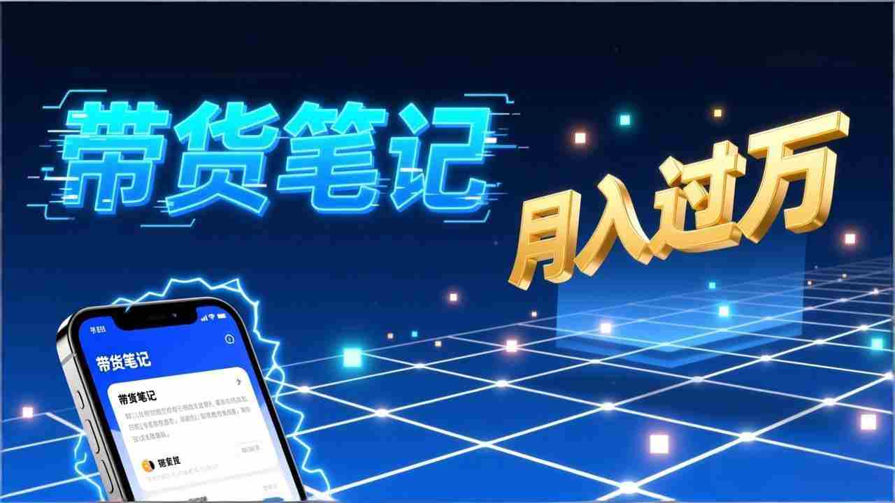 （17229期）小红书爆款笔记带货实战：拆解封面标题正文全要素，手把手教你单篇笔记带货月入过万