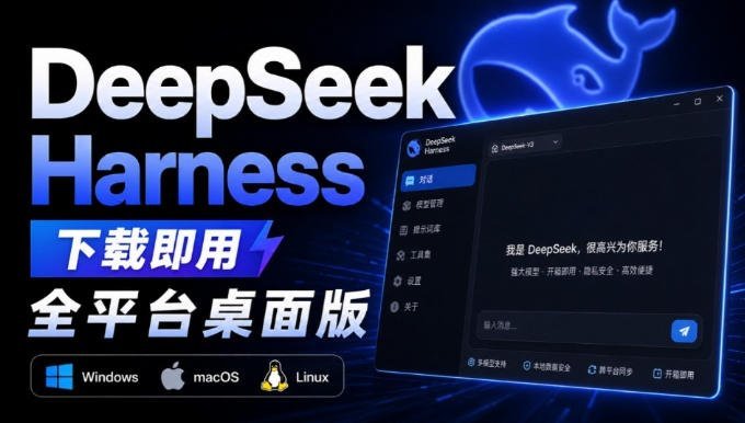 【2026.08.26】Harness桌面版重磅上线！双击即用，GitHub 20万星项目迎来全平台体验